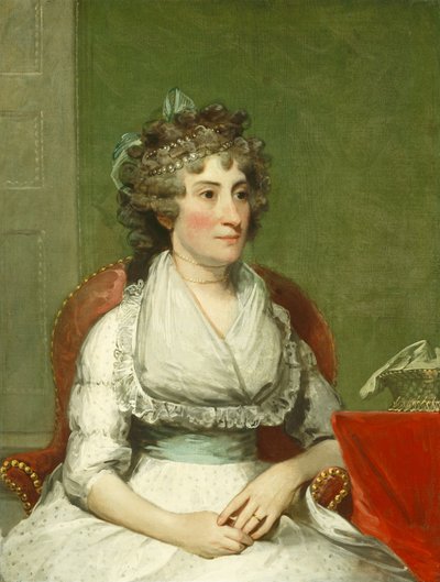 Catherine Yates Pollock (Mme George Pollock), 1793-4 - Gilbert Stuart